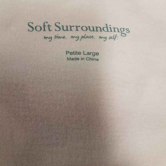 Soft surroundings boho chic cotton tunic - Picture 5 of 5